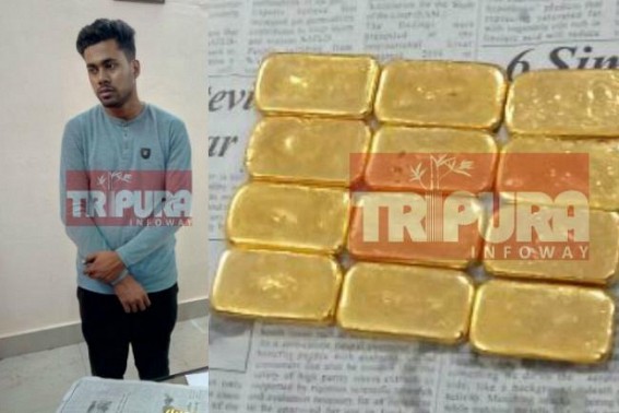 Bangladeshi held with gold biscuits at Agartala Airport
